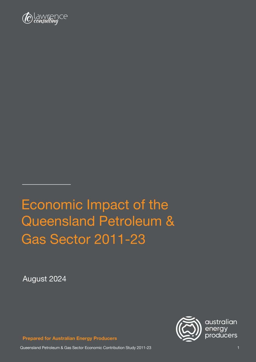 Economic Impact of Queensland Petroleum & Gas Sector 2011-2023 ...
