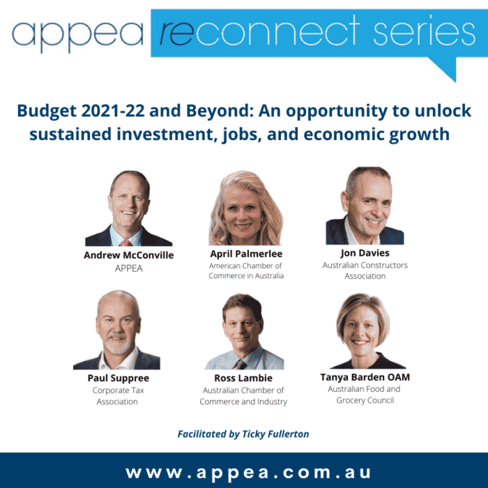 APPEA Pre-Budget Webinar highlights cross-industry support for new investment opportunities